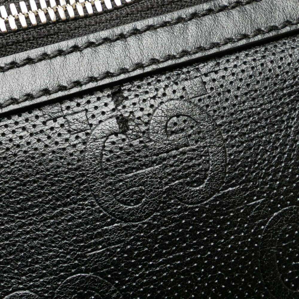GUCCI Authentic Black Leather Fanny Pack - Picture 5 of 10